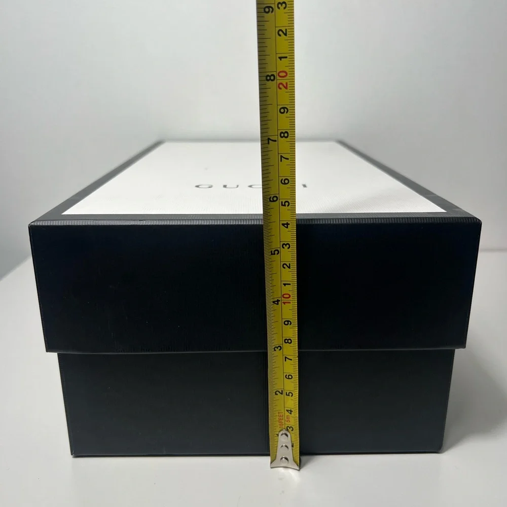 Gucci Storage Display Heel Sneaker Sandal Slides Shoebox Box Container